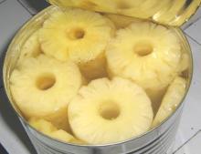 Canned Pineapple Whole Slices