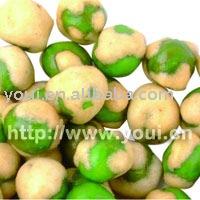 Roasted chicken wing green peas