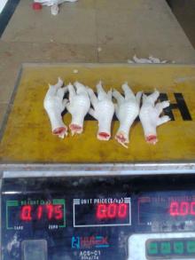 Brasil origine chickenfeet to Hong Kong