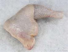 frozen chicken leg