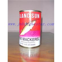 canned mackerel in natural oil