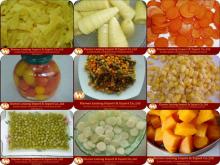 canned vegetables