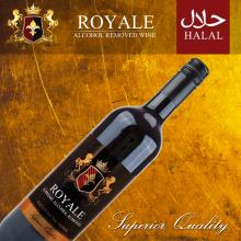 Royale dealcoholized halal red wine