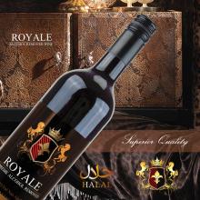 Royale alcohol removed halal wine red