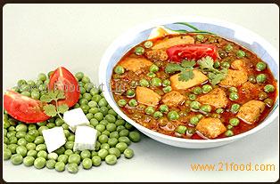 Matar Paneer