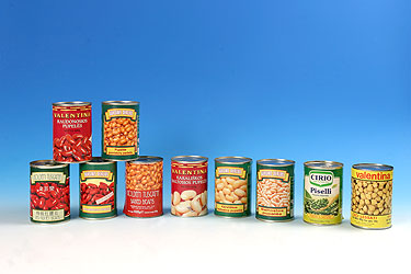 Canned vegetables