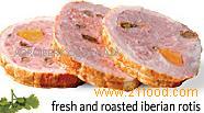 fresh and roasted iberian rotis