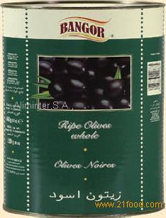 canned black olives