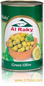 TINNED GREEN OLIVE