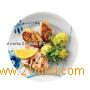 Fish cakes with cold caper sauce