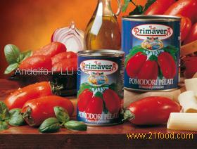 Peeled tomatoes