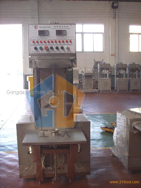 Filling machine with single head