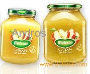 Compotes and fruit pures