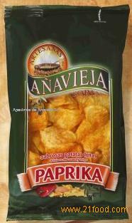 Potatoe Chips in Olive Oil Flavour Paprika