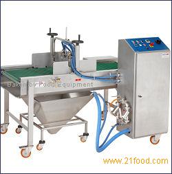 Automatic fruit glaze sprayers