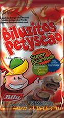 Barbecue flavoured wheat snack