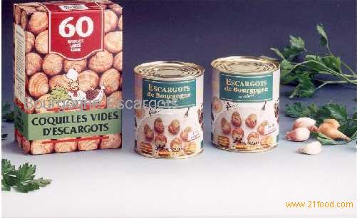 SNAILS IN TINS