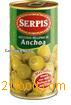 Anchovy stuffed olives