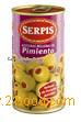 Red pepper stuffed olives