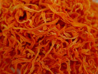 Dehydrated Carrot Strip