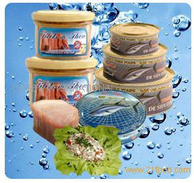 Exportation canned tuna