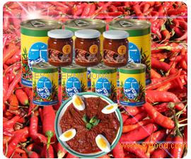 Exportation canned Harissa