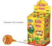 Scale of lollipops