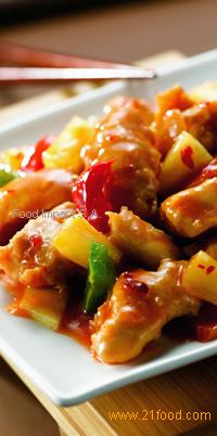 sweet and sour chicken