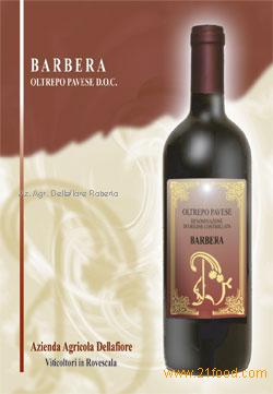 BARBERA D.O.C. Sparkling intense wine
