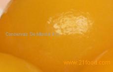 Peach (halves and dices) in syrup