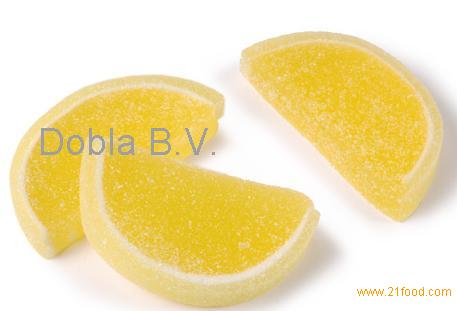 Fruit slices lemon big