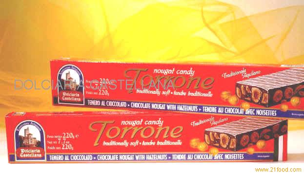 TORRONE TENERO AL CIOCCOLATO
