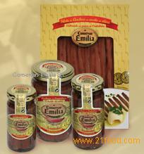 Anchovies in olive oil