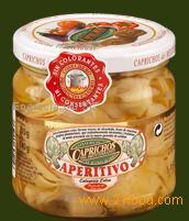 Seasoned artichokes