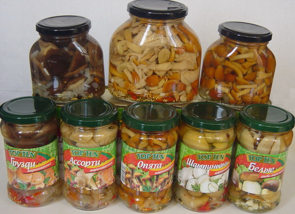 Mushrooms in Marinade