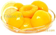 peach halves