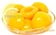 peach halves