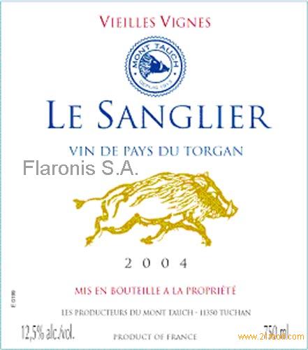 COUNTRY WINE OF TORGAN WHITE
