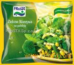 Green Vegetables on the pan