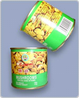 Maling brand, Narcissus brand canned mushroom
