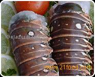 WHOLE COOKED ROCK LOBSTERS