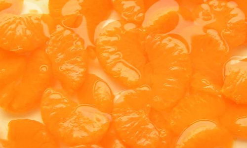 Canned mandarin orange