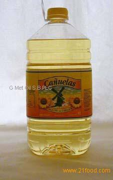 Refined and Unrefined Sunflower Oil