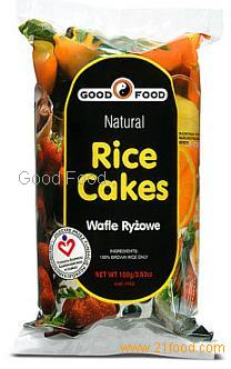 Round thick rice cake