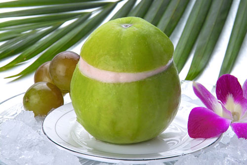 Guava sorbet