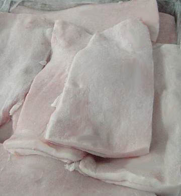 Frozen Pork Cutting Fat Boneless Skinless