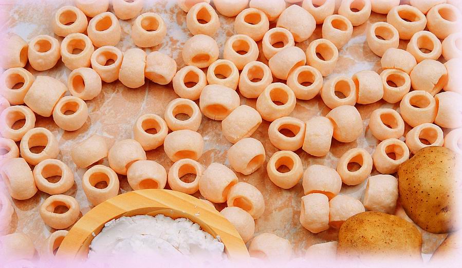 Extruded pellet