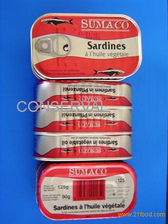 canned sardines