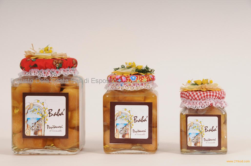 Baba in Limoncello Liquor