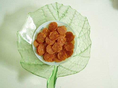 sell pet food(Dry chicken jerky circular chip)